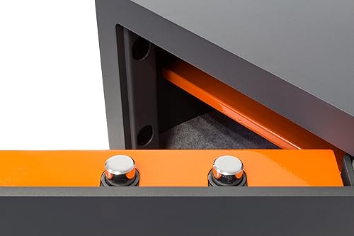 ARREGUI Plus C 180040 Cassaforte con chiave e codice, facile da usare | Cassaforte mobile, Serratura certificata a Chiave | Cassaforte elettronica con tastiera, doppia sicurezza | 27x38,5x30cm | 23L - Honorern