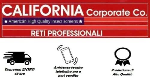 Rete per Zanzariera in Fibra di Vetro 150 cm x 400 cm Alta Qualità ricambio telo per porte e finestre facile da tagliare e resistente ideale per zanzariere a rullo e a telaio - Honorern