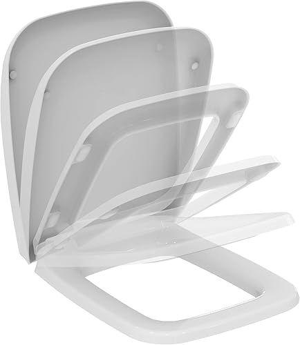 Ideal Standard - Multi Suites, Set Gommini per copriwater originale, Kit paracolpi per copri WC, T217801, Bianco - Honorern