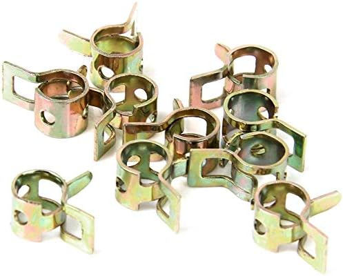 10 pezzi tubo benzina professionale morsetti morsetti benzina morsetto tubo morsetto 6 mm - Honorern