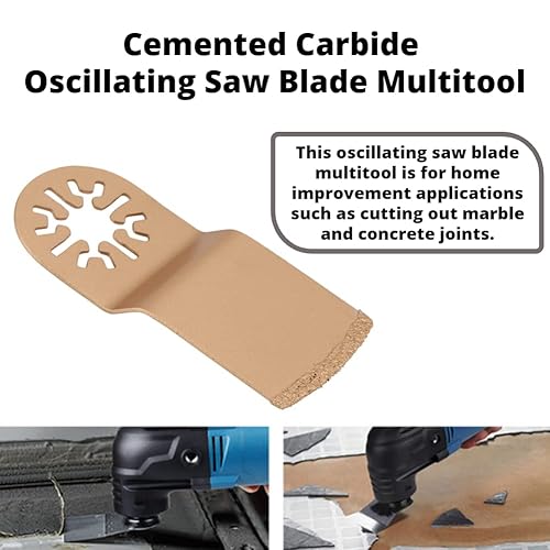 Lama in metallo duro per oscillante Multi Fit Saw Blades Tool Oscillante Multitool Blades - Honorern