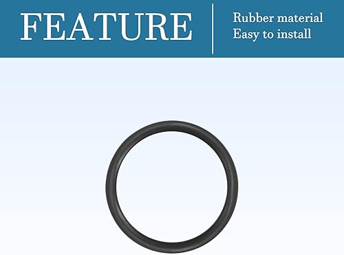 QUARKZMAN 35mm x 28.8mm x 3.1mm Nitrile Gomma O-ring x 5pz Rotondo Guarnizione Rondella per Rubinetto Idraulica Riparazione Sigillatura Connessione [Nero] - Honorern