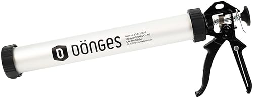 Pistola professionale per cartucce da 600 ml in alluminio per sacchetti e cartucce, pressa per cartucce adesive e sigillanti - Honorern