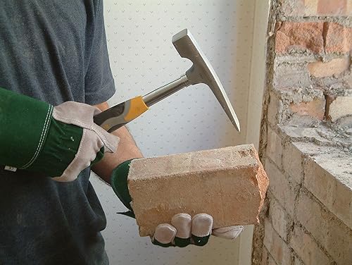 Roughneck 61624 - Martello da muratore, 680 gr, manico tubolare - Honorern