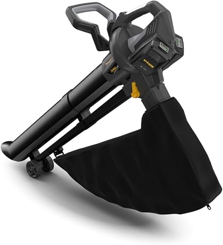 Alpina AVS 20 Li Kit, Biotrituratore- aspiratore con sacco di raccolta da 45l, motore da 600W, batterie da 20V 4Ah - Honorern