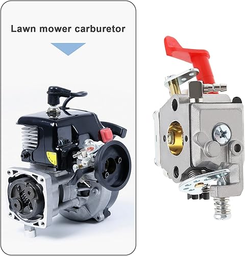 Carburatore per tosaerba compatibile con motori Walbro WT-997 WT-668 WT-664 23-30.5CC Accessori per tosaerba da giardino Parti di ricambio del motore - Honorern