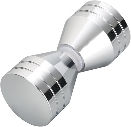 Pomello per porta della doccia, 30 mm, in lega di alluminio - Honorern