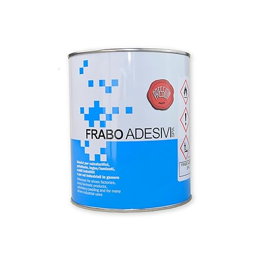 Colla per Tessuti, Gommapiuma, Legno, Pannelli Fonoassorbenti - Forte per Tappezzeria e Fai da Te - A Pennello 850 gr - Made in Italy - Honorern