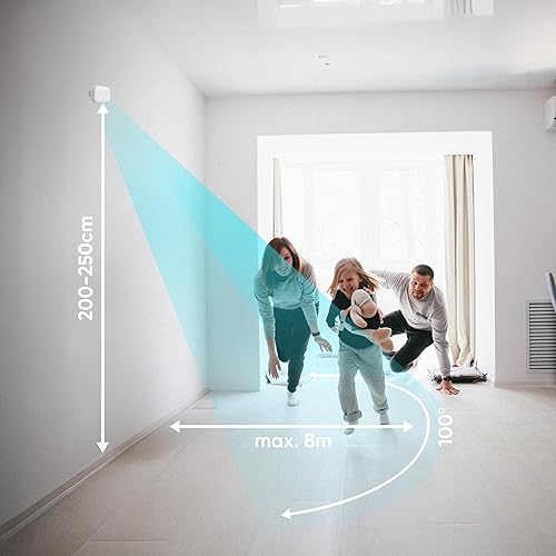 Sensore di Movimento PIR App TUYA Smart Wifi Rilevatore di Movimento Controllo Remoto per Illuminazione Allarmi Telecamere di Sistemi di Vigilianza - Honorern