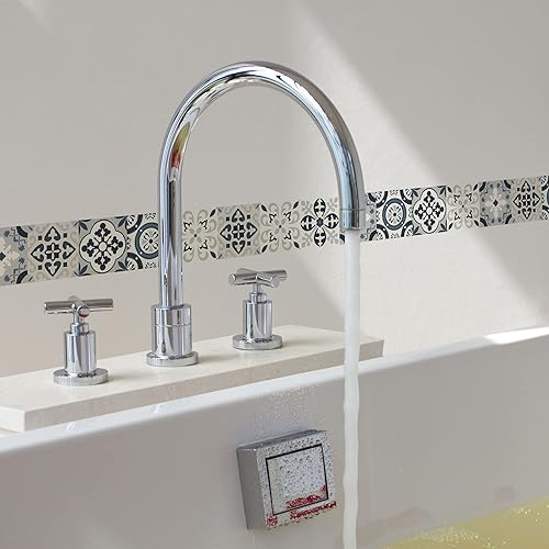 Bordo adesivo - BORGATELLA BLEU [5cm x 300cm] - Honorern