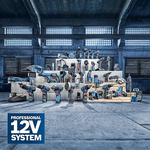 Bosch Professional 12V System Trapano-avvitatore con Percussione a Batteria GSB 12V-35, Batterie e Caricabatteria non Incluse, in L-BOXX - Honorern