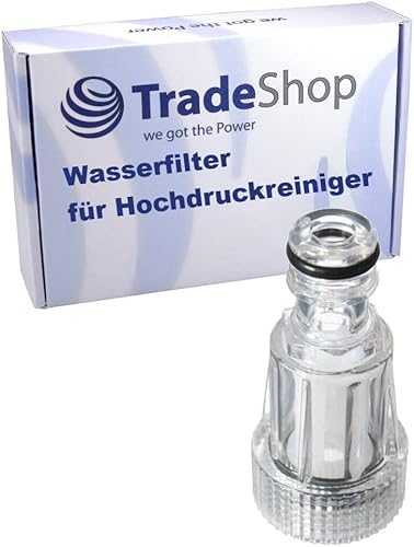 2 filtri dell'acqua (3/4') compatibili con Bosch, Lavor, Parkside, Nilfisk, Stihl, Makita, NAC, Black & Decker idropulitrice tubo da giardino - Honorern