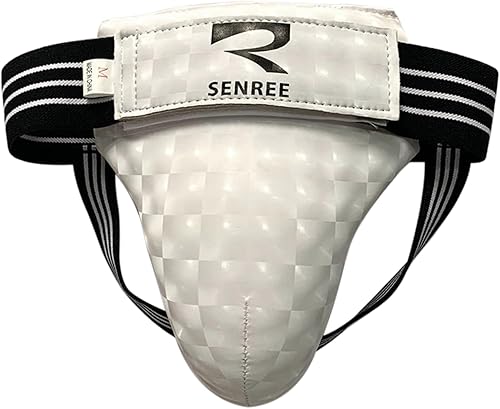 Protezione per addominali e inguine, da uomo, per allenamento di boxe, Muay Thai, sport, palestra, allenamento - Honorern