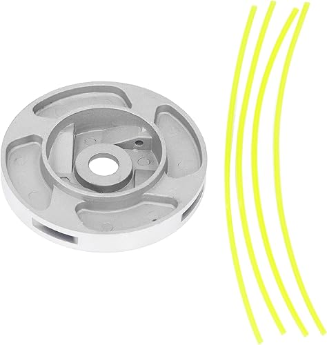 Testina Universale per Decespugliatore a 4 Linee, Testina di Ricambio per Decespugliatore, Sostituzione della Testina per Decespugliatore in Lega di Alluminio - Honorern