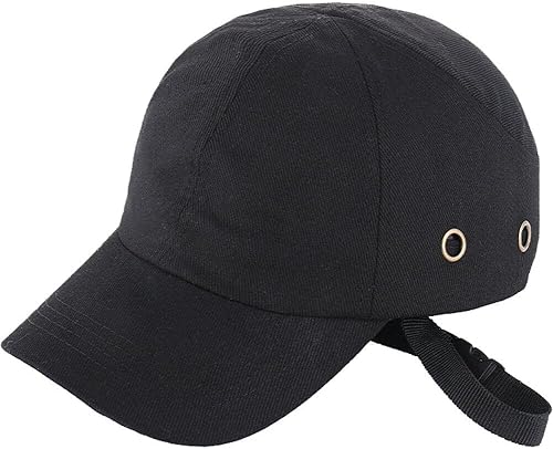 vepoty Protezione per la Testa Berretto da Baseball Cappello Rigido Resistente agli Urti Cappello di Sicurezza a 6 Fori Casco da Lavoro Leggero e Traspirante - Honorern
