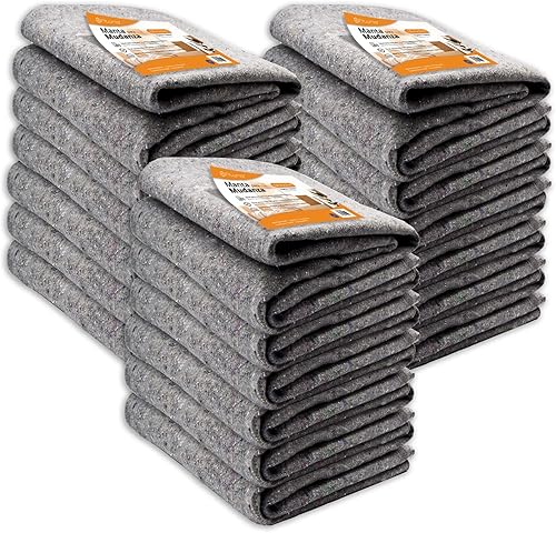 Coperta per trasloco, Misura 1,5 x 2 mt, Proteggi i tuoi mobili da urti e trasferimenti, Coperta riutilizzabile, Coperta per pittore, Yoga e animali domestici Spessore 3,6 mm - Ofituria (1 unità) - Honorern