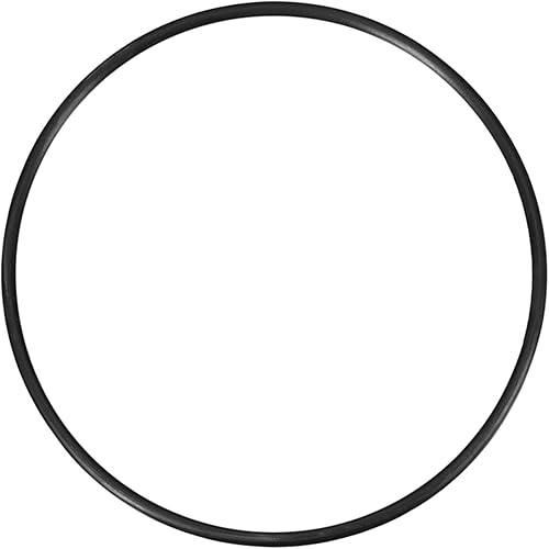 135mm x 125mm x 5mm Nitrile Gomma O-Rings x 1pz Rotondo Guarnizione Rondella per Rubinetto Idraulica Riparazione Sigillatura Connessione [Nero] - Honorern