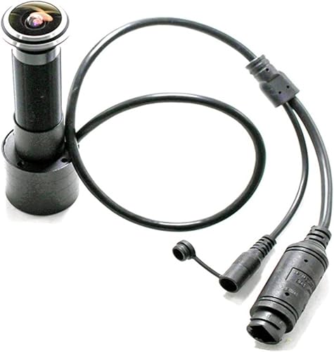 1080P HD Porta Spioncino IP Telecamera Grandangolare CCTV Network Mini POE P2P Audio - H.265 1.78mm Lens Telecamera di Sicurezza - Honorern