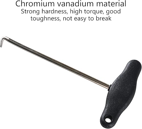 Gancio estraibile con manico a T per rimozione di veicoli e attrezzi per la rimozione di auto, ganci per applicazione e riparazione - Honorern