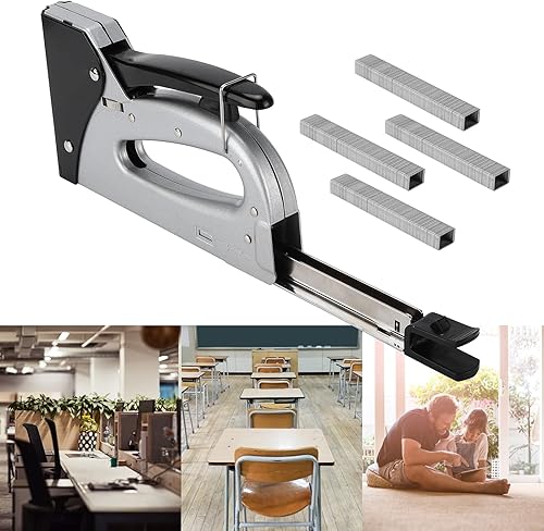 Graffettatrice, cucitrice per tappezzeria per impieghi gravosi Ampia applicazione per 23/6-14 pin per 13/6-14 pin per 53/6-14 pin - Honorern