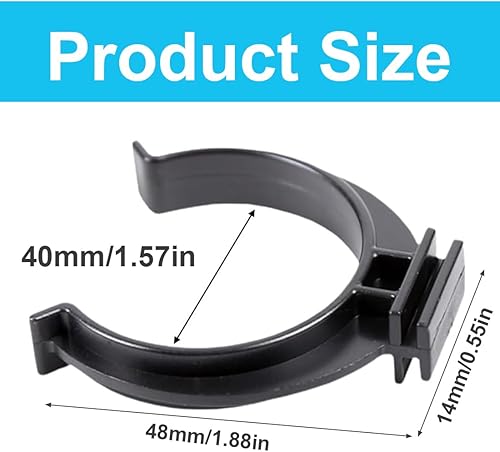 20 Pezzi Fissaggio per Battiscopa, Ganci Per Zoccolo Cucina, Battiscopa Cucina, Gancio Battiscopa Zoccolino Cucina, Clip per Zoccolo da Cucina e Staffe - Honorern