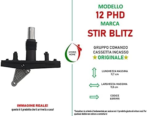Gruppo comando placca vecchia 12 PHD cassetta incasso Stir Blitz - Honorern