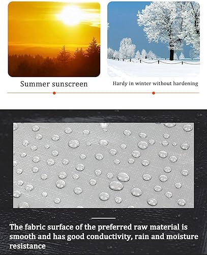 Telo resistente ai raggi UV/impermeabile copertura resistente in polietilene telone PE,Copertura protettiva universale del cortile della barca,Tenda da giardino con occhielli - Honorern