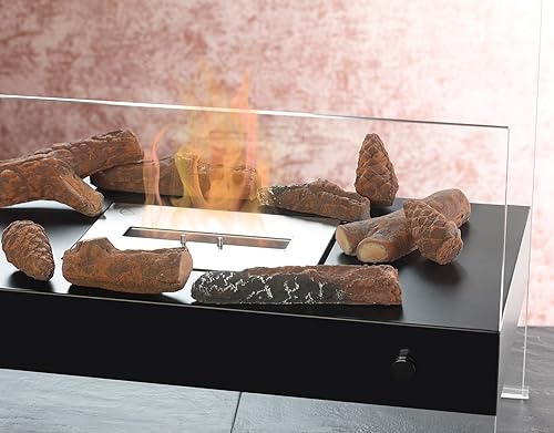 pila Decorazione: Rami Decorativi e pigne per stufe a bioetanolo, 10 Pezzi (Decorazione Legna pila) - Honorern