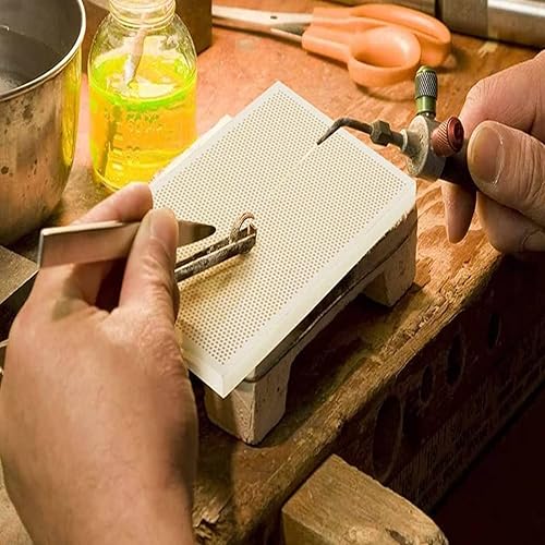 Piastra Per Saldatura Resistente Alle Alte Temperature, Pannello di Nido d'ape Piastre di In Ceramica a D'Ape con Tappetino Scheda Gioielli Riscaldamento Verniciatura Stampa Asciugatura - Honorern
