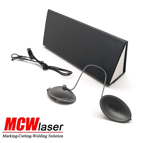 MCWlaser 2PCS Glasses Laser Protection Safety Eye Shields 190-14000nm Stainless Steel Eye Shields For IPL OPT E-photonTattoo Hair Pigmentation Removal and Laser Treatment EP-18 - Honorern