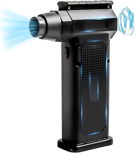 Auveach Soffiatore elettrico 130000 giri/min altezza velocità jet Dry Dust Blower, soffiatore elettrico per giardino auto - Honorern