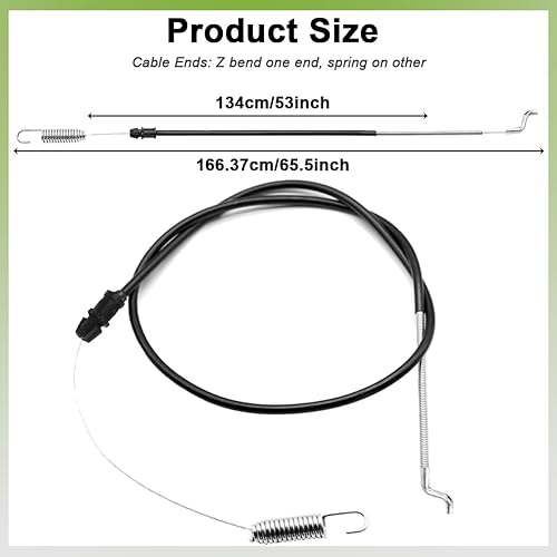 119-2379 290-945 Cavo di Controllo della trazione per Toro 20330, 20331, 20339, 20350, 20351, 20370, 20371, 20377, 20378, 20954 22'' Sostituzione Tosaerba Recycler - Honorern