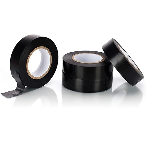 4 Pezzi Nastro Isolante Multicolore, 18mm x 15m, Riparazioni domestiche ed elettriche, Proteggere, unire e riparare cavi - Honorern