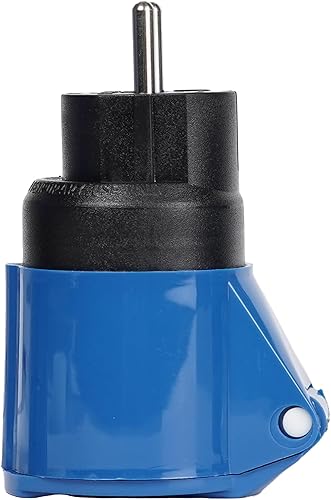 FANTON Immagine del prodotto 78001-E Adattatore industriale, spina schuko 2P+T 16A, presa 2P+T 16A 200-250V 6h IP44 - Honorern