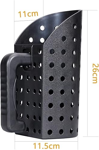 Pala da Spiaggia per Metal Detector, 2pcs Set Cucchiaio E Pala per Sabbia Strumento per Scavare Tesori con Manico Rilevatore di Metalli Sotterranei Set di Accessori per Paletta E Paletta - Honorern