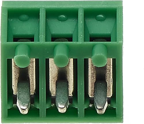 Morsetti a Vite per PCB, 2,54 mm, 4 Vie, 20-26AWG, 6A, 125V - Confezione da 5 - Connettori per Fili, Connettori Elettrici - Honorern