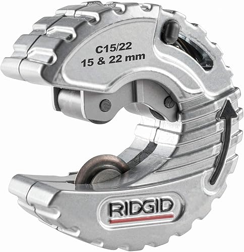 RIDGID 57018 Modello C-Style C15 / 22 mm Tagliatubi per Tubi in Rame da 15 e 22 mm per Spazi Ristretti - Honorern