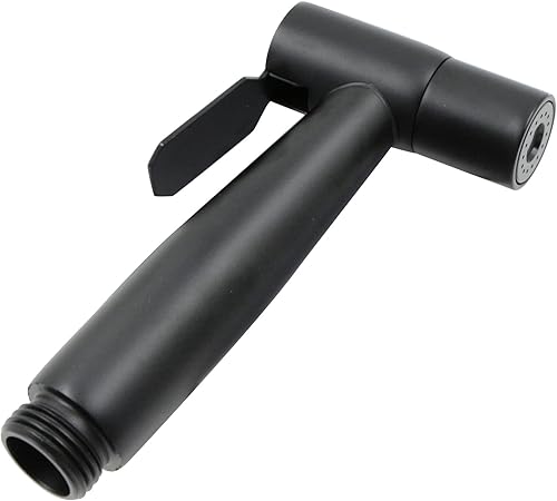 Spruzzatore Bidet Testa Handheld Doccia - Ricambi Testa Di Doccia Wc In Acciaio Inox 304, Igiene E Pulizia Padelle, Per Cucina Doccia Bagno Spruzzatore A Mano, Nero (Solo Testa Spruzzo) - Honorern