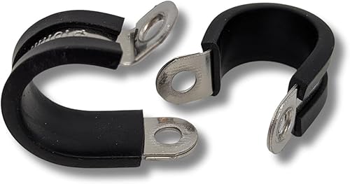 5x fascette per tubi da 16mm con inserto in gomma in acciaio inox V2A I fascette per cavi per avvitare I fascetta per tubi 16mm, fascette per - Honorern