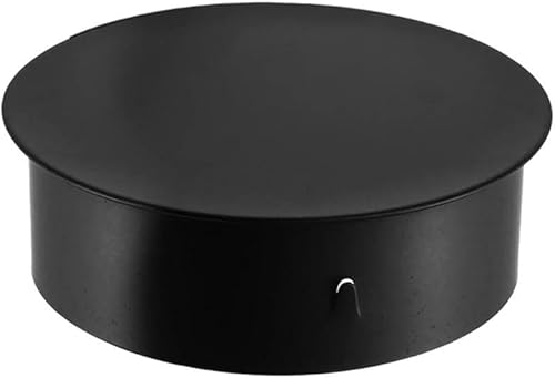 1 coperchio per tubo della stufa, in acciaio inossidabile, adatto per tubi del camino, tubi della stufa, camini, tubi di alimentazione e tubi di scarico (50 mm) - Honorern