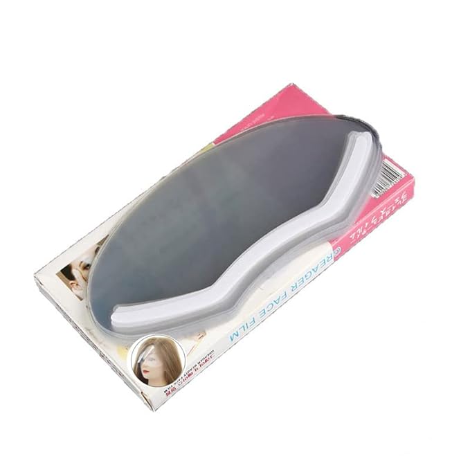 Visiere facciali usa e getta 100 pezzi Visiere trasparenti con adesivo per taglio di capelli Saloni di bellezza Trucco Occhi Palpebre Chirurgia Aftercare - Honorern