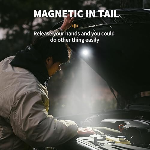 Naturehike Torcia Ricaricabile da Campeggio per Esterni Con Diverse Modalità Di Illuminazione e un Tempo Di Funzionamento Extra Lungo IP44, Adatta per Campeggio, Escursionismo, Alpinismo All'Aperto - Honorern