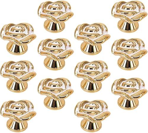 iplusmile maniglia armadio armadio rosa, 15 pomelli a forma di rosa, per armadietti, cassetti, porte, maniglie di sicurezza scientifica - Honorern