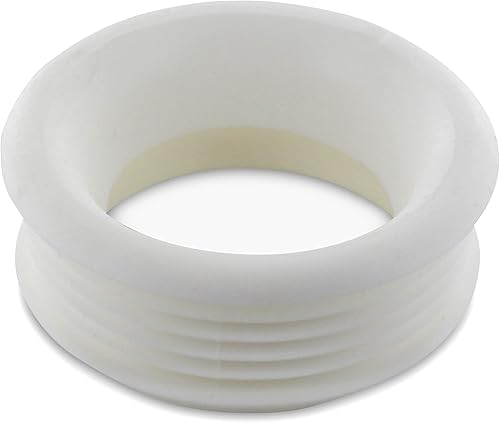 Raccordo per tubo di risciacquo Connettore WC 44x55mm Raccordo in plastica per il collegamento del WC con tubo di risciacquo WC Ø 55mm - Honorern
