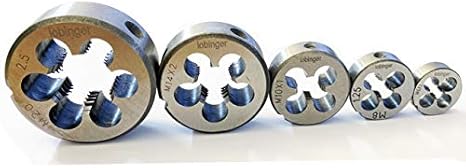 Filiera per filettatura UNC UNF Inch filettatura esterna 1/4, 5/16, 3/8, 7/16, 1/2, 9/16, 12-24 (7/16-20 UNF) - Honorern