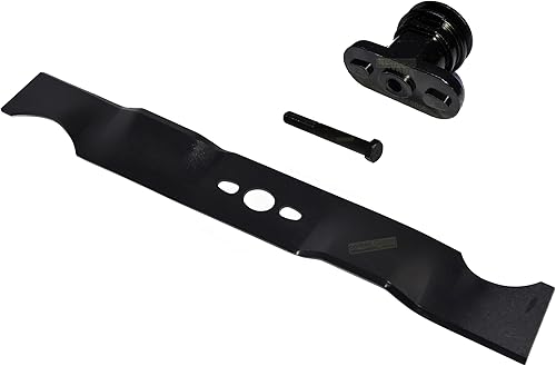 perfektGarten Lama da 51 cm + supporto lama + vite compatibile con tosaerba Fuxtec con azionamento - Honorern