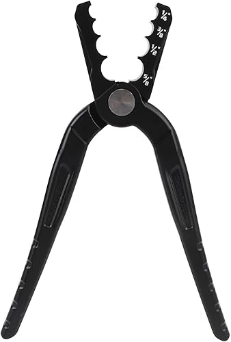 Pinza per Riparazione Tubi in Rame, Pinza per Riparazione Tubi in Rame Multifunzionale a 4 Fori Pinza per Arrotondamento Tubi per Riparazione Bocca Tubi, Taglierine e Piegatrici - Honorern