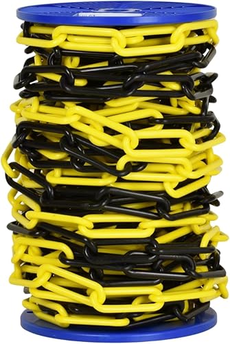 002009313 Catena Plastica, 8 x 55 x 11, 25 mt, Giallo/Nera - Honorern
