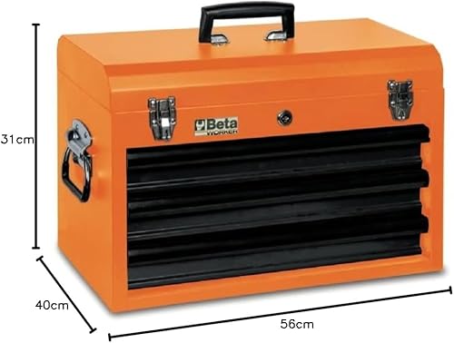 Beta BW C22E - Cassetta porta attrezzi portatile con 3 cassetti - Honorern