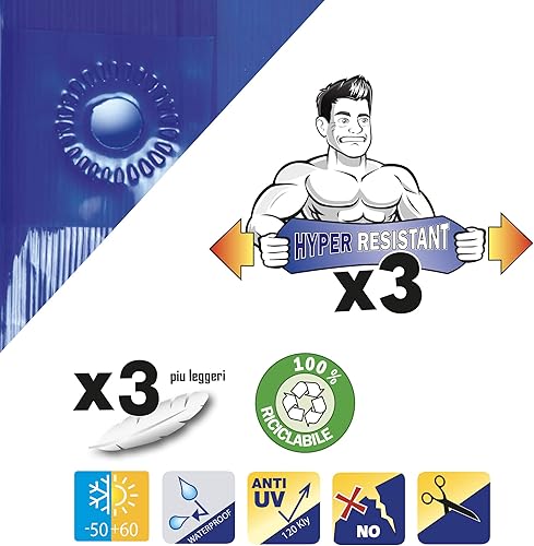 Telone Eco Platinium 2 x 3 m 90 g/m² - Honorern